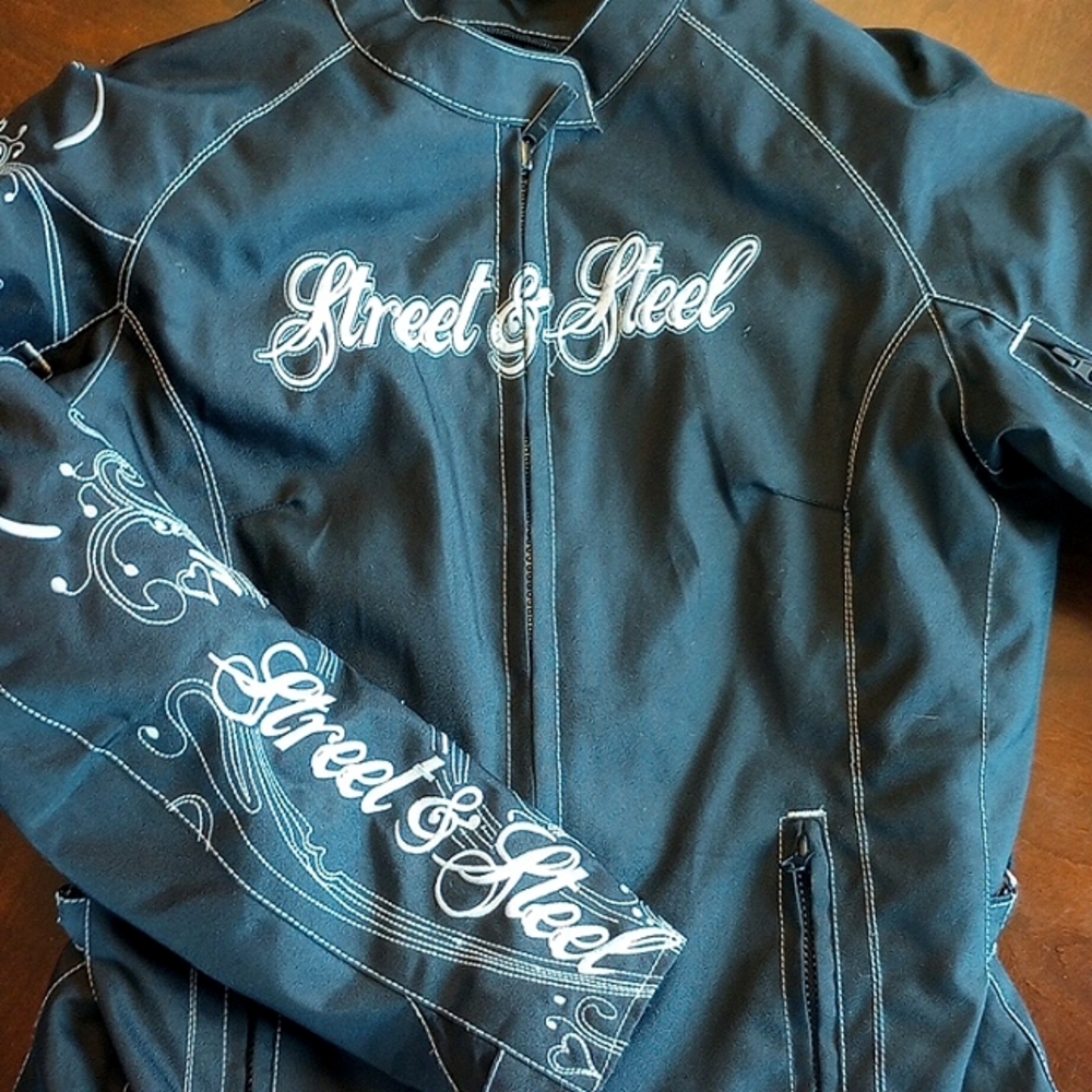 Street & Steel Armored Riding Jacket Medium